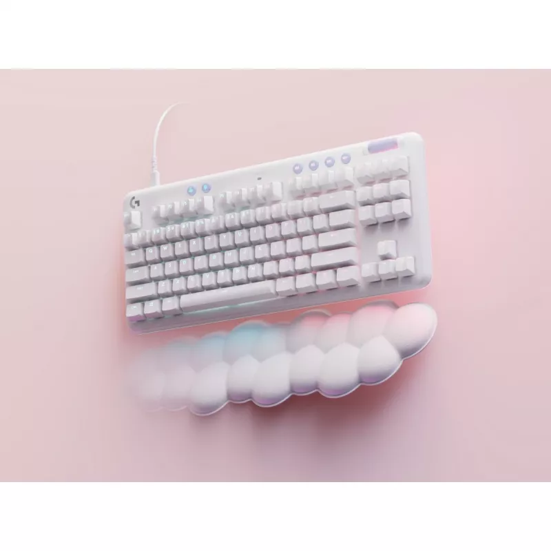 Logitech G G713 TKL Mechaniczna Klawiatura Gamingowa - White Mist (Aurora Collection)