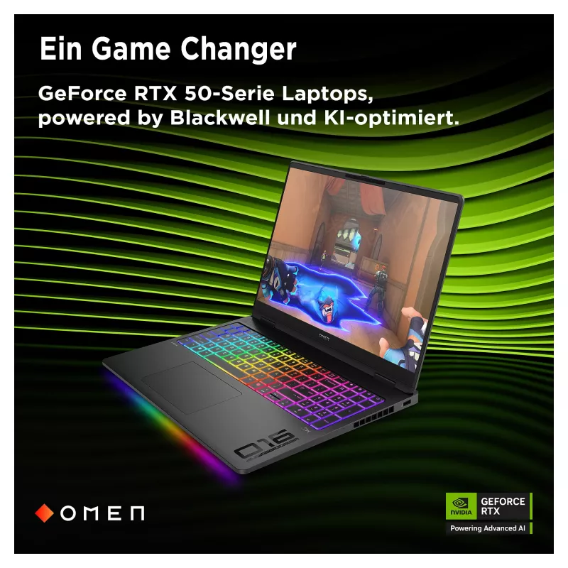 HP OMEN MAX 16-ah0178ng 16,0 cala QHD IPS 240Hz 500Nits Laptop Gamingowy, Intel Core Ultra 7 255HX, 32GB RAM, 1TB SSD, RTX 5080, Windows 11 Home