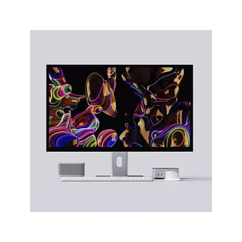 ALOGIC ASPEKT 32 Cal 4K UHD Matowy Monitor Dokujący Srebrny