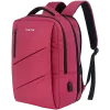 Plecak CANYON BPE-5 Urban USB 15.6 cala Czerwony