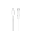 Canyon CLNM60SC10 USB-C na Lightning kabel 1m 60W MFi Silikon Biały