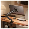 Equip Uchwyt Monitora na Biurko 17-32 inch Pojedyncze Ramie Gazowe 9 kg Czarny