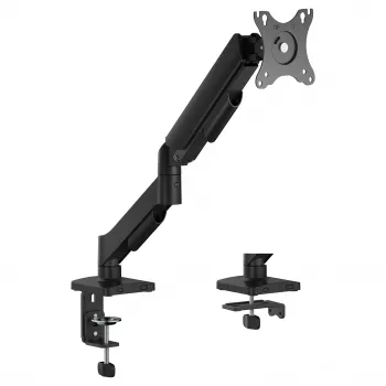 Equip Uchwyt Monitora na Biurko 17-32 inch Pojedyncze Ramie Gazowe 9 kg Czarny