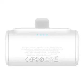 Baseus Compact 5000mAh 20W USB-C Power Bank Biały