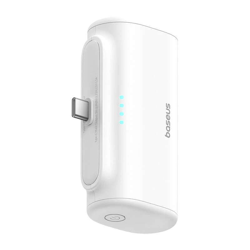 Baseus Compact 5000mAh 20W USB-C Power Bank Biały