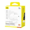 Baseus Compact 5000mAh 20W USB-C Power Bank Biały