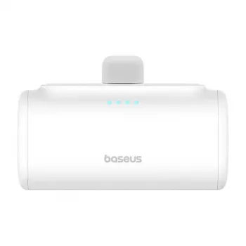 Baseus Compact 5000mAh 20W USB-C Power Bank Biały