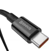 Baseus Superior USB-C na USB-C Kabel 1m Czarny 100W Szybkie Ładowanie i Synchronizacja Danych