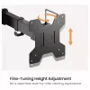 Equip Dual Monitor Desk Mount 17-32 inch 360° Articulating 10kg Black