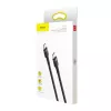 Baseus Cafule USB-C do USB-C Kabel PD 2.0 QC 3.0 60W 1m (Czarny/Szary)