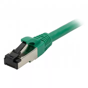 Kabel krosowy Synergy21 RJ45, CAT8.1 2000MHz, 2m, Zielony, S/FTP, TPE/LSZH SuperFlex, AWG26