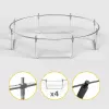 REBEL Active Trampoline PRO 10ft/305 cm z siatką bezpieczeństwa, Czarny/Niebieski