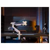 Uchwyt biurkowy Equip do monitorów 17-40 inch, obrót 360°, 12 kg, czarno-biały