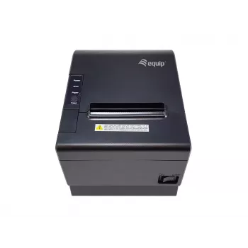Equip 58/80mm Termiczna Drukarka Fiskalna POS z Automatycznym Nożem, USB/Bluetooth/WiFi/Port Szuflady Kasowej, Czarny