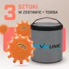 EXTRALINK Smartlife LED Road Flare 3-Pack z torbą do przenoszenia