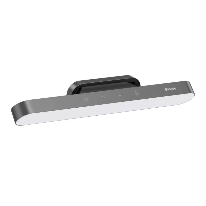 Bezstopniowa lampa biurkowa Baseus z panelem dotykowym, szara