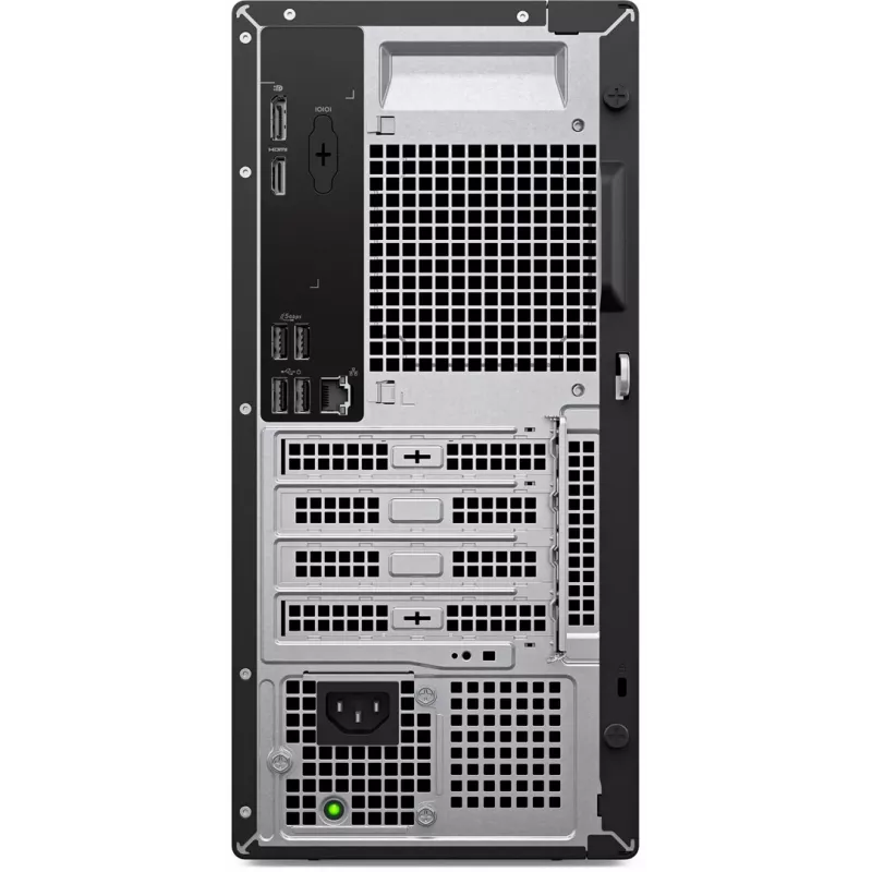 Dell Pro Tower Essential QVT1260 Intel Core i3-14100 8GB DDR4 512GB SSD Intel UHD 730 Wi-Fi Bluetooth Klawiatura Mysz Windows 11 Pro 3YPS Czarny