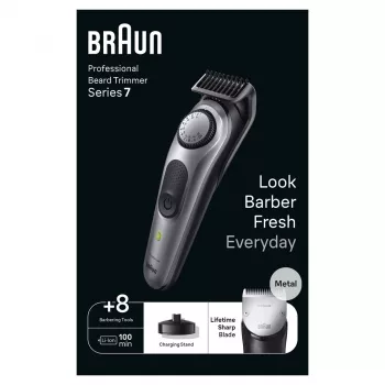 Braun BT7420 Trymer do brody - Trymer wielofunkcyjny - Czarny/Szary