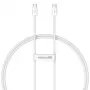 Baseus Superior USB C na USB C Kabel danych 1 m 30 W Biały