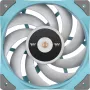 Thermaltake TOUGHFAN 12 Turquoise High Static Pressure Radiator Fan 120mm Single Pack