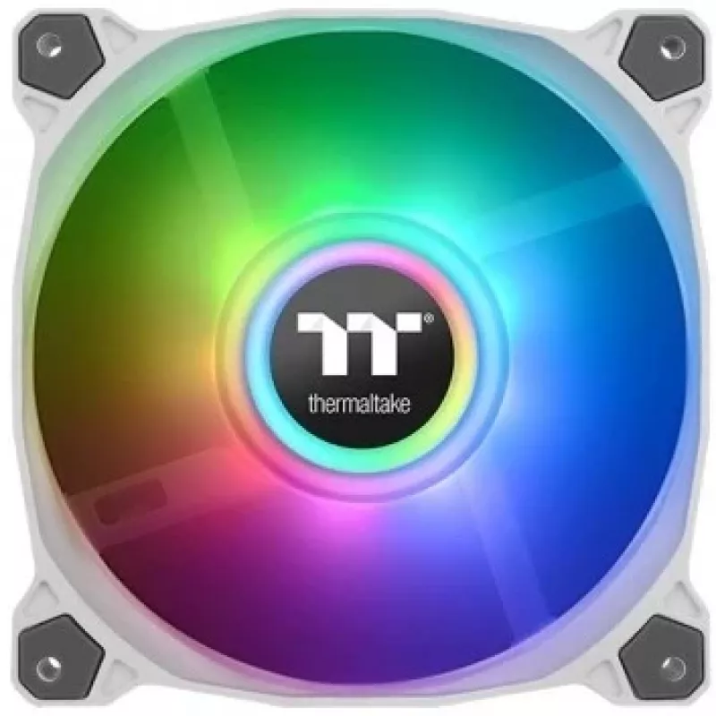 Thermaltake Pure Duo 14 ARGB Sync Radiator Fan - Wentylator obudowy - 140 mm - Biały (Zestaw 2 szt.)