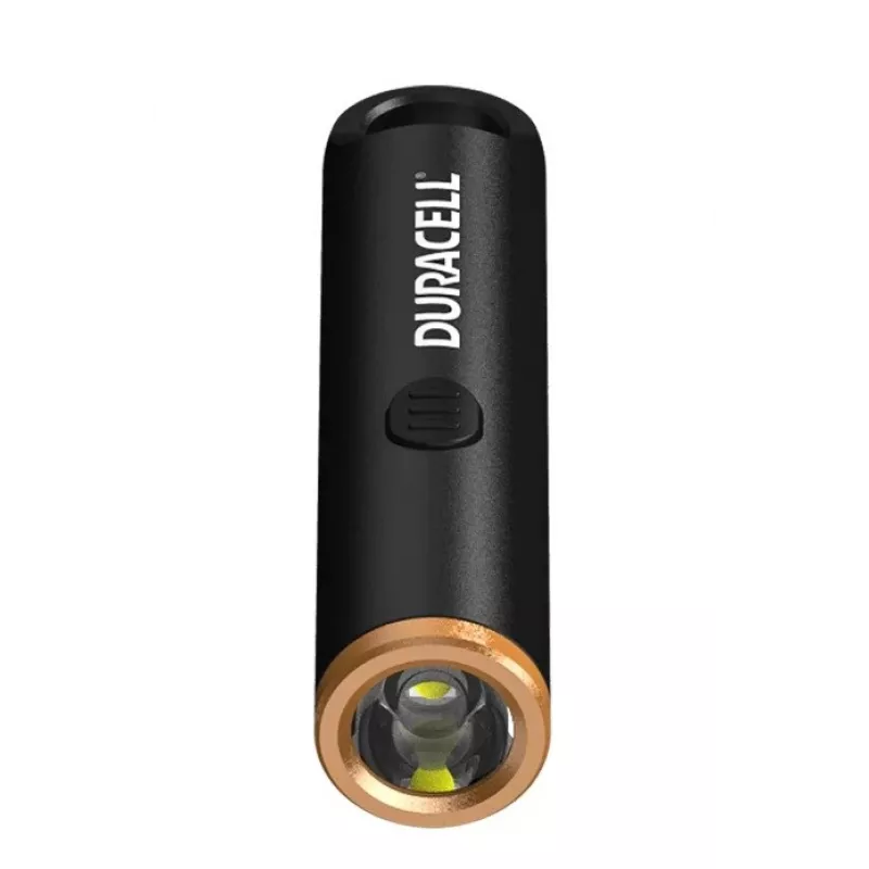 Latarka brelok Duracell DK100R 100 lumenów, czarna