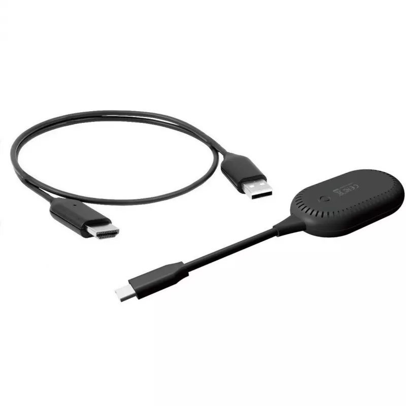 Bluechip Bezprzewodowy Dongle Wyświetlacza HDMI (NWD6000) USB-C (DP Alt Mode) na HDMI z zasilaniem USB-A