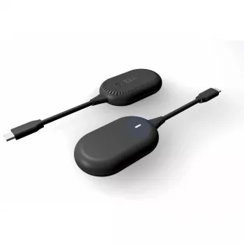 Bluechip Bezprzewodowy Dongle Wyświetlacza HDMI (NWD6000) USB-C (DP Alt Mode) na HDMI z zasilaniem USB-A