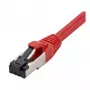 Synergy21 Patch Cable RJ45, CAT8.1 2000MHz, 3m, Czerwony, S-STP (S/FTP), TPE/LSZH (SuperFlex), AWG26