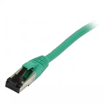 Synergy21 Patch Cable RJ45, CAT8.1 2000MHz, 3m, Green, S-STP (S/FTP), TPE/LSZH (SuperFlex), AWG26