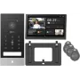 Zestaw wideodomofonu IP 4K EZVIZ HP7 Pro z 7-calowym monitorem dotykowym, Wi-Fi 6, skanerem dłoni, rozpoznawaniem twarzy, RFID, stacją zewnętrzną IP65