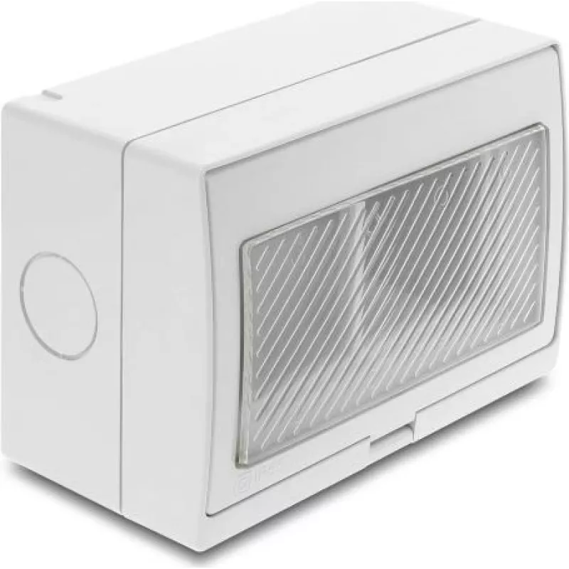 Delock Easy 45 Surface Mount Enclosure IP55 Waterproof 4 Port (81624)