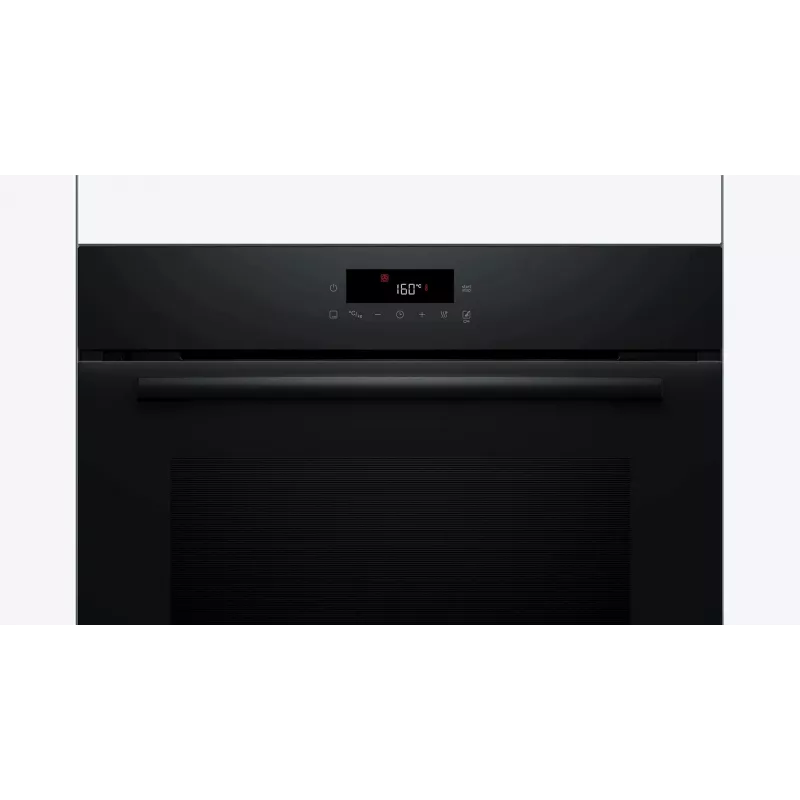 Piekarnik do zabudowy BOSCH HBG571EB4, czarny, 71 L, samooczyszczanie pirolityczne, 7 metod grzania