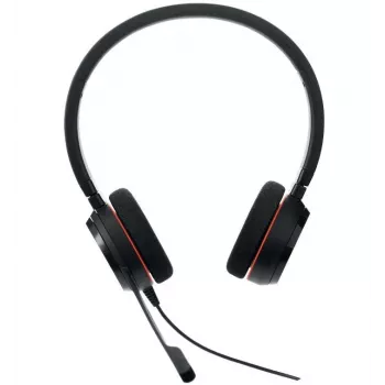 Jabra Evolve 20 MS Stereo USB-C On-Ear Headset z mikrofonem z redukcją szumów, czarny
