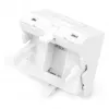 Uchwyt modułu Keystone DIGITUS, 1-portowy, 45x45mm, czysta biel (RAL 9010) do DN-93802-5-SH