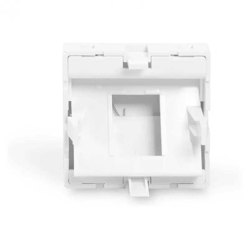 Uchwyt modułu Keystone DIGITUS, 1-portowy, 45x45mm, czysta biel (RAL 9010) do DN-93802-5-SH