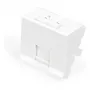 Uchwyt modułu Keystone DIGITUS, 1-portowy, 45x45mm, czysta biel (RAL 9010) do DN-93802-5-SH
