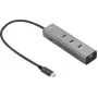 Sandberg USB-C 5-in-1 MediaDock - Stacja dokująca - Srebrny/Szary