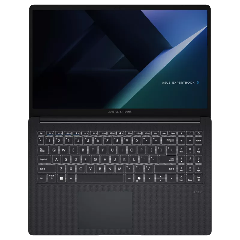 ASUS ExpertBook B1 B1503CVA-S79180 15,6 cala Full HD IPS Laptop, Intel Core 7 150U, 16GB DDR5, 256GB SSD, FreeDOS, Klawiatura niemiecka, Star Black