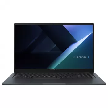 ASUS ExpertBook B1 B1503CVA-S79180 15.6 cala Full HD IPS Laptop, Intel Core 7 150U, 16GB DDR5, 256GB SSD, FreeDOS, Klawiatura niemiecka, Star Black