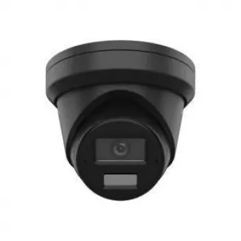 Hikvision DS-2CD2363G2-LI2U(2.8mm)(BLACK) 6MP AcuSense Fixed Turret Network Camera with IR and White Light