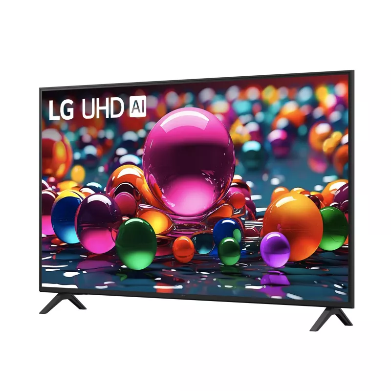 LG 55UA75006LA 55 cali 4K Ultra HD Smart LED TV z webOS 25, Czarny