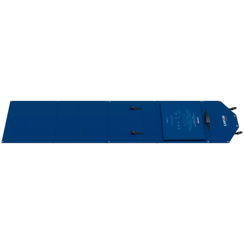 CANYON SP-200 Składany Panel Słoneczny 200W z 2x USB-A i USB-C PD 45W, Czarny