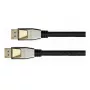 GoodConnections Python DisplayPort 2.0 Cable 0.5m Black Full Metal Connectors 54 Gbit/s UHBR 13.5 4K 240Hz 8K 60Hz