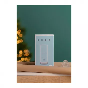 Spieniacz do mleka Smeg MFF02BLEU, 3 funkcje, nieprzywierająca powłoka, 500 W, pastelowy niebieski
