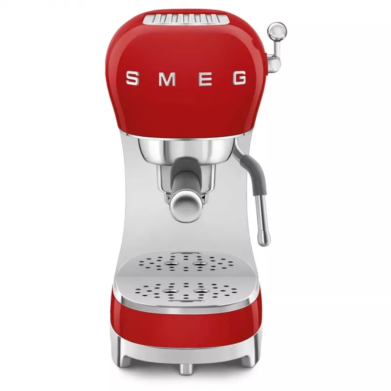 Smeg ECF02RDEU 50's Style Manual Espresso Machine 1.1 L Czerwony