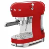 Smeg ECF02RDEU 50's Style Manual Espresso Machine 1.1 L Czerwony