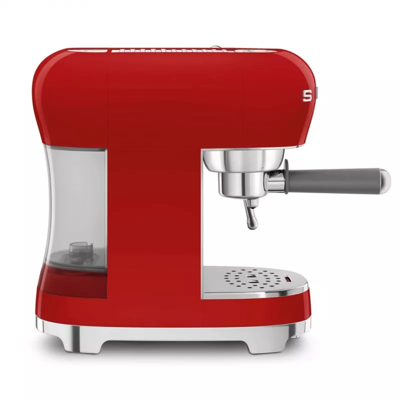 Smeg ECF02RDEU 50's Style Manual Espresso Machine 1.1 L Czerwony