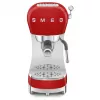 Smeg ECF02RDEU 50's Style Manual Espresso Machine 1.1 L Czerwony