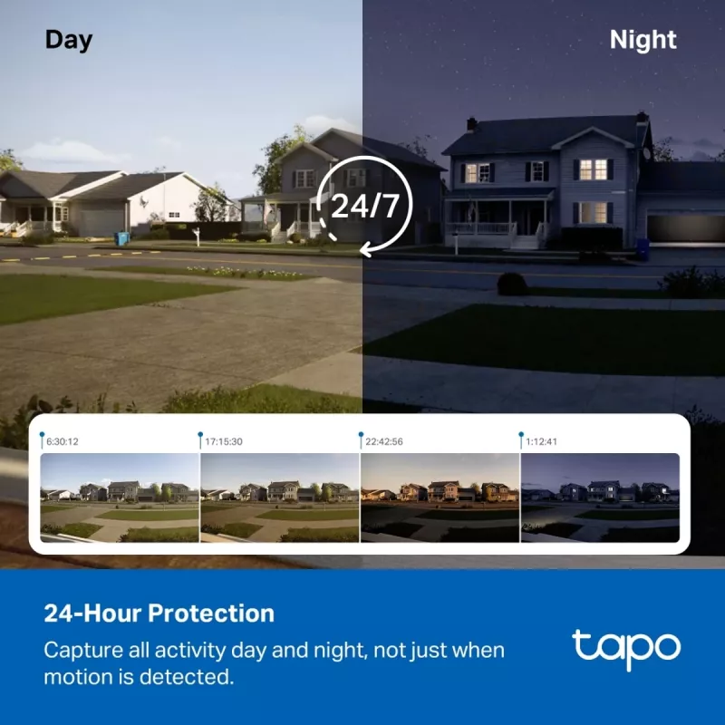TP-LINK Tapo C665G Kit Outdoor IP Camera and Solar Panel 4K 8MP Wi-Fi LTE